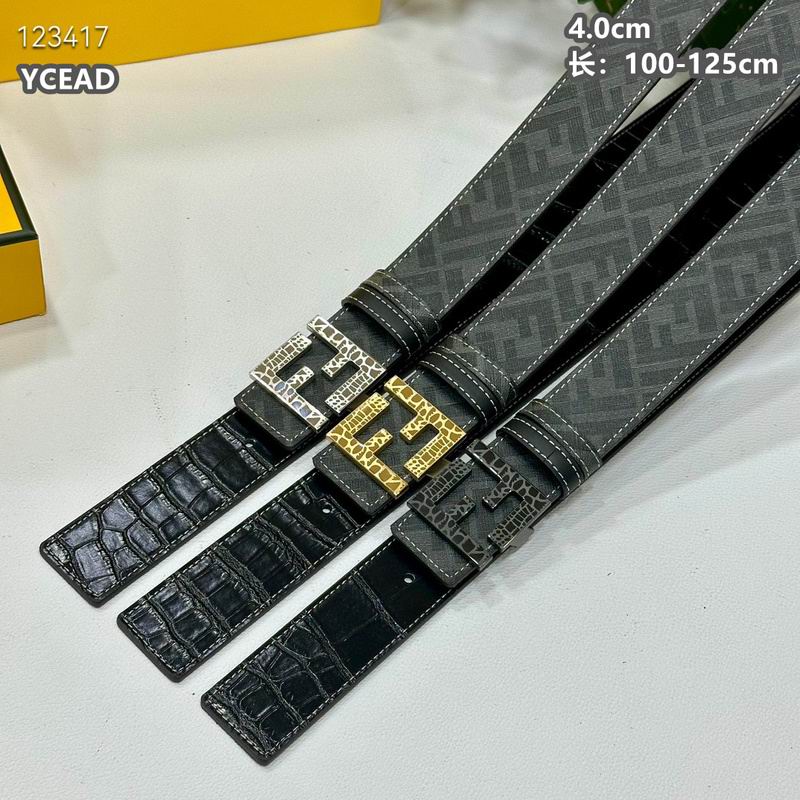 Fendi belt 40mmX100-125cm  8L59